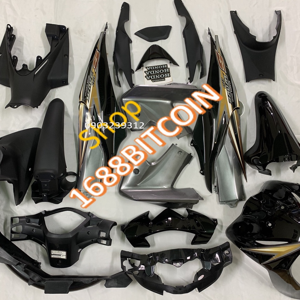 Dàn áo Wave S110  hàng Việt Nam loại 1 màu ĐEN