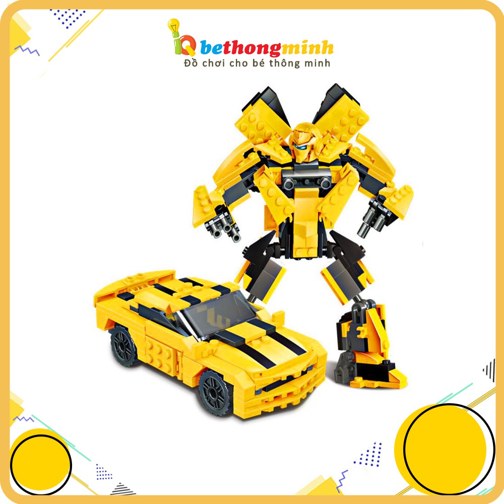 ĐỒ CHƠI LẮP RÁP MÔ HÌNH ROBOT BUMBLEBEE TRANSFORMER