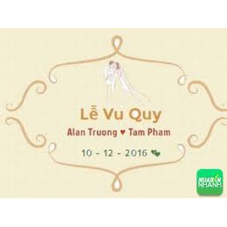Bảng formex, bảng tên đám cưới, Lễ