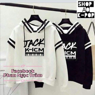 ÁO HOODIE JACK KICM, ÁO HOODIE MŨ VIỀN JACK KICM