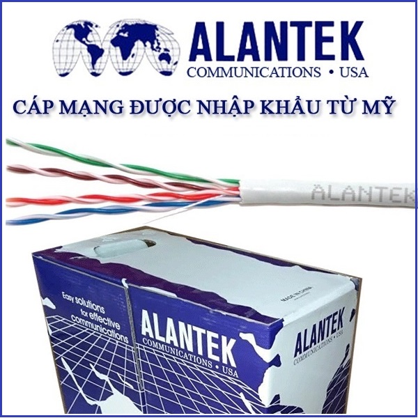 Cáp mạng cat5e utp 30m, cáp mạng alantek, shopcongnghe_2021