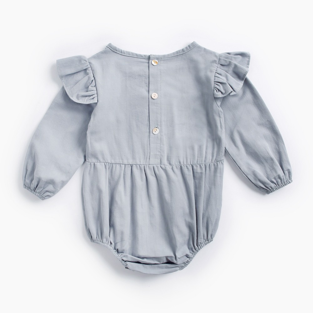 Sanlutoz Áo Liền Quần Tay Dài Dễ Thương Cho Bé Gái Sơ Sinh