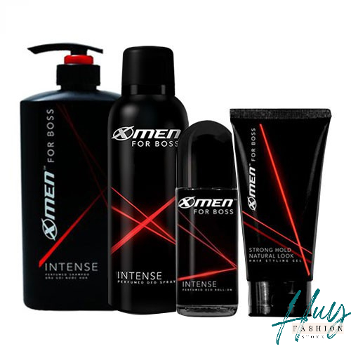 XMEN For Boss Intense 380g | 650g Dầu Gội Nước Hoa -Gel tạo kiểu tóc 150g- Lăn nách 50ml -Xịt Khử mùi 150ml