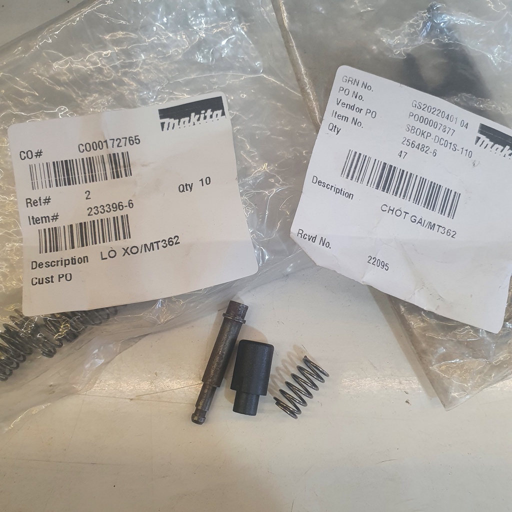 Chốt hãm máy Phay máy soi 12mm. mt3600, mt362