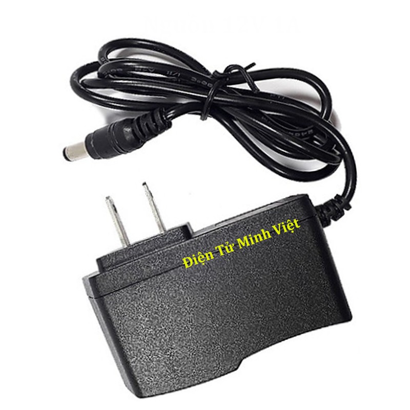 Nguồn Adapter 12V-1A Jack DC 5.5*2.1mm