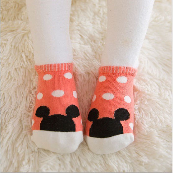 2Kids- Tất họa tiết Minnie dành cho trẻ mới biết đi