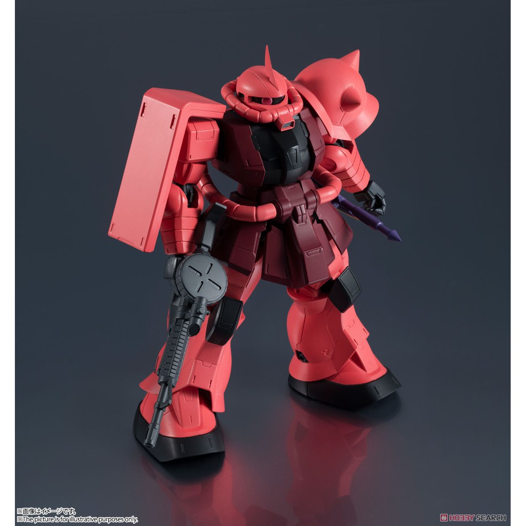 Mô Hình Gundam Bandai Gundam Universe GU-12 CHAR'S ZAKU II - MS Gundam [FDC]