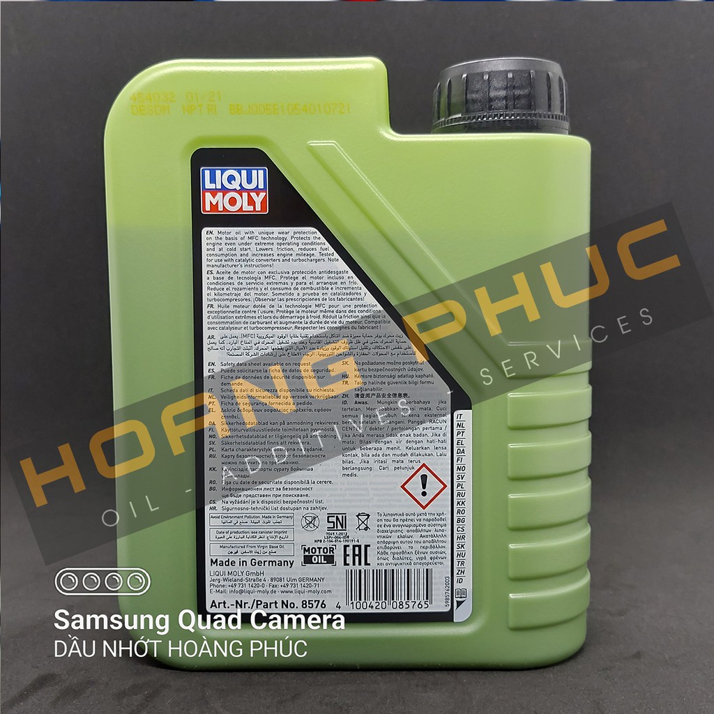 Nhớt Xe Tay Ga - Xe Hơi Liqui Moly Molygen New Generation 5W-40 Made in Germany