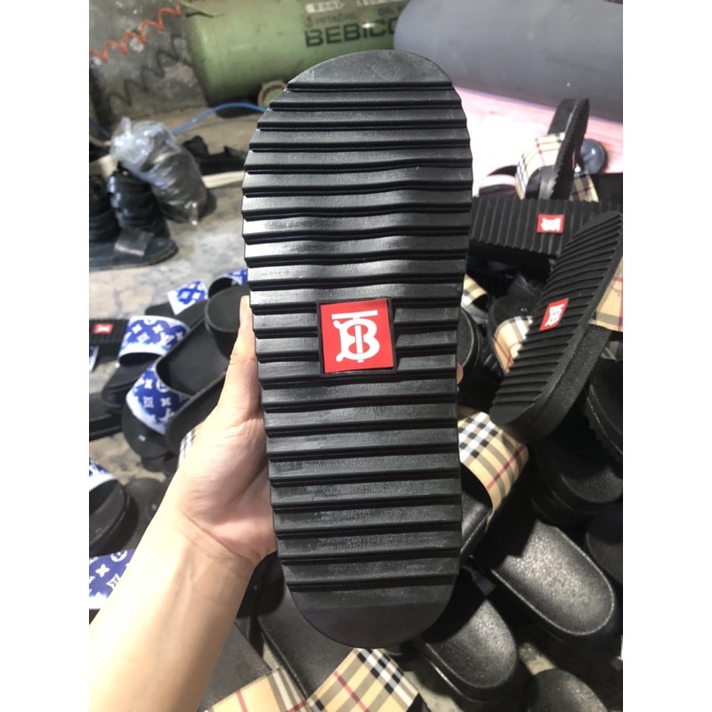 Dép Da Nam Thời Trang BBR vàng Đế Răng full size 38-43