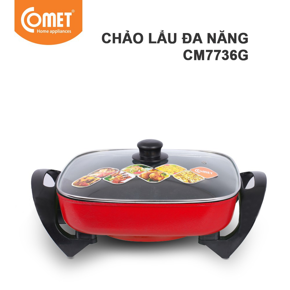 Chảo lẩu điện đa năng Comet CM7736