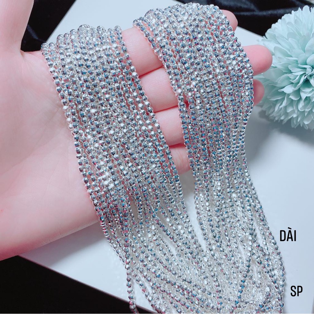 DÂY CHUYỀN BI BẠC ĐẸP CHO NỮ