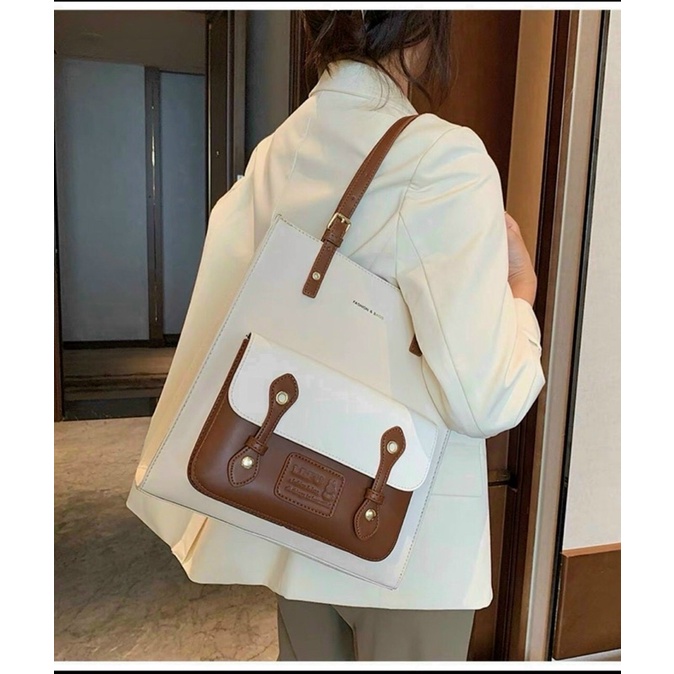 Túi Tote Công Sở Nữ Size 30cm, Túi Xách Nữ Đi Chơi Kiểu Dáng Hàn Quốc