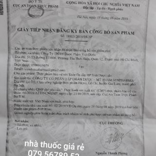 dạ dày HP Việt Dược date tháng 11/2026 ( h/25g )