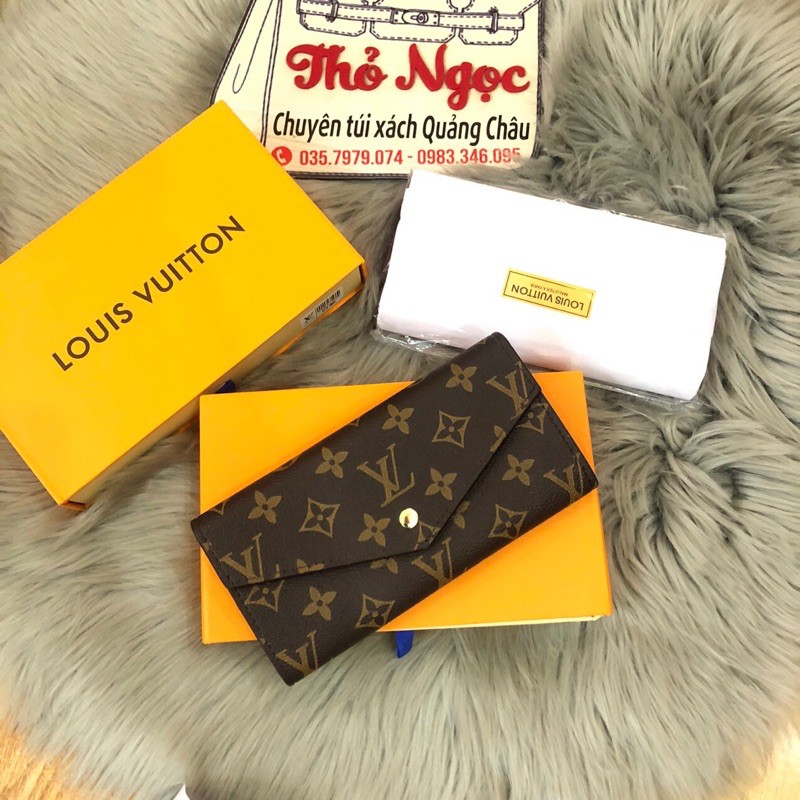 Ví Dài Nữ Dáng Gập Bì Thư Hàng Full Box Nhiều Ngăn Đẻ Được Tất Cả Các Dòng Điện Thoại- Ví Cầm Tay Dư Tiệc Size 20 | BigBuy360 - bigbuy360.vn