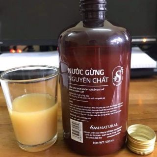 Nước gừng nguyên chất Sam Natural - Ngâm chân, tắm