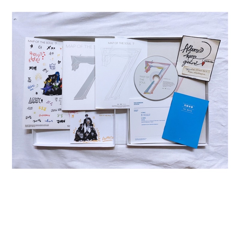 Bts album Seoul 7 On đã khui seal, đồ như hình.