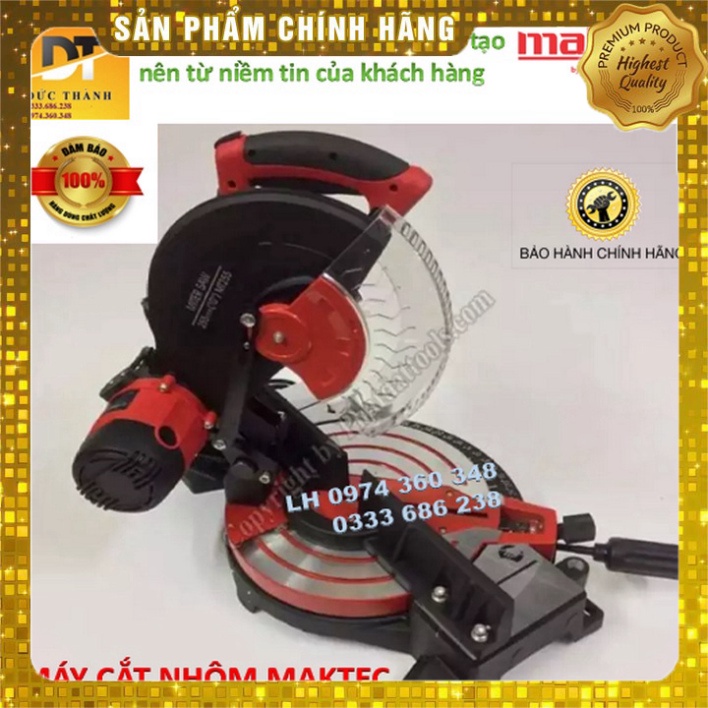 Chính hãng Máy cắt nhôm Maktec MT255. Công suất 1800W