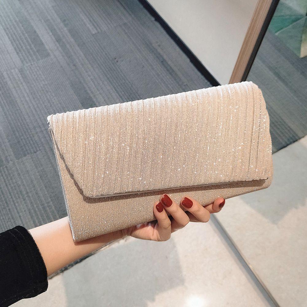 Ví Cầm Tay Đính Kim Sa Thời Trang Dành Cho Nữ