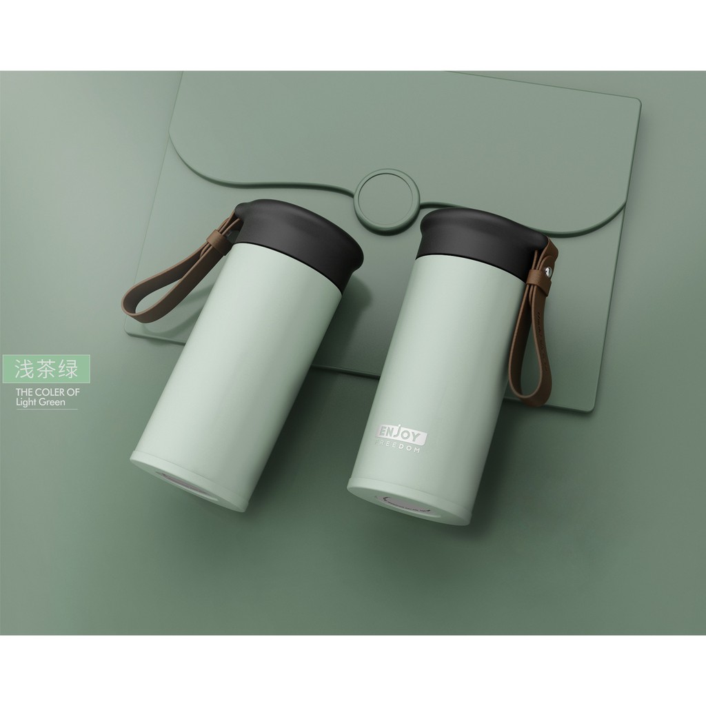 [Mã SRJULY1215 giảm 20K đơn 50K] Bình giữ nhiệt mini cao cấp Enjoy Freedom 280ml và 450ml | BigBuy360 - bigbuy360.vn