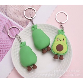 Móc khoá hình trái bơ mẫu mới hàng loại 1