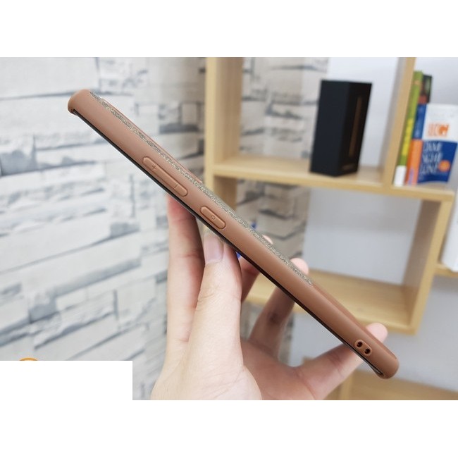 Ốp lưng samsung galaxy Note 20 Ultra da vải Polo Santa Barbara đẹp- Chính hãng