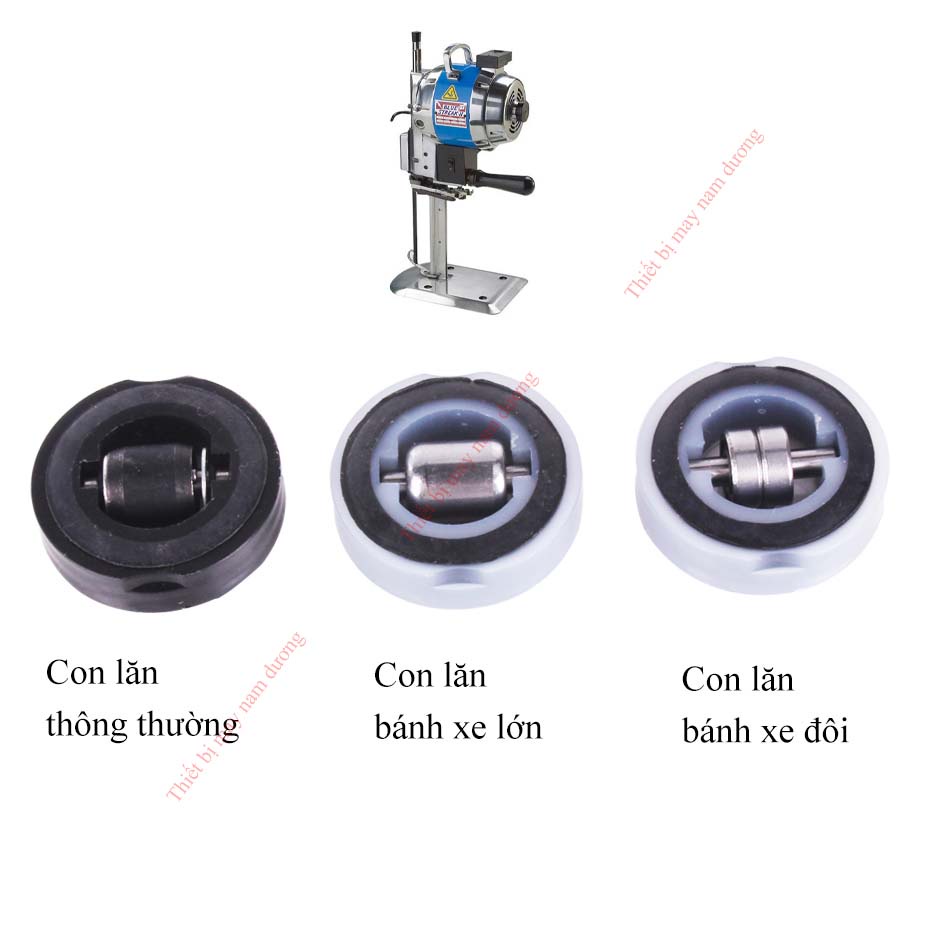 Bánh xe đế máy cắt vải đứng &gt; phụ kiện máy cắt vải đứng (bộ 4 bánh)