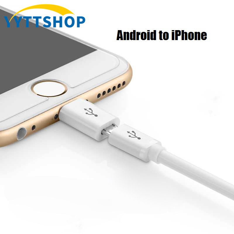 Bộ chuyển đổi mini Micro USB sang Lightning iPhone chuyên dụng chất lượng cao