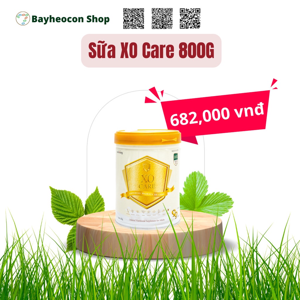 Sữa XO Care 800g. Giúp phục hồi sức khoẻ hiệu quả. Nhập khẩu Hàn Quốc