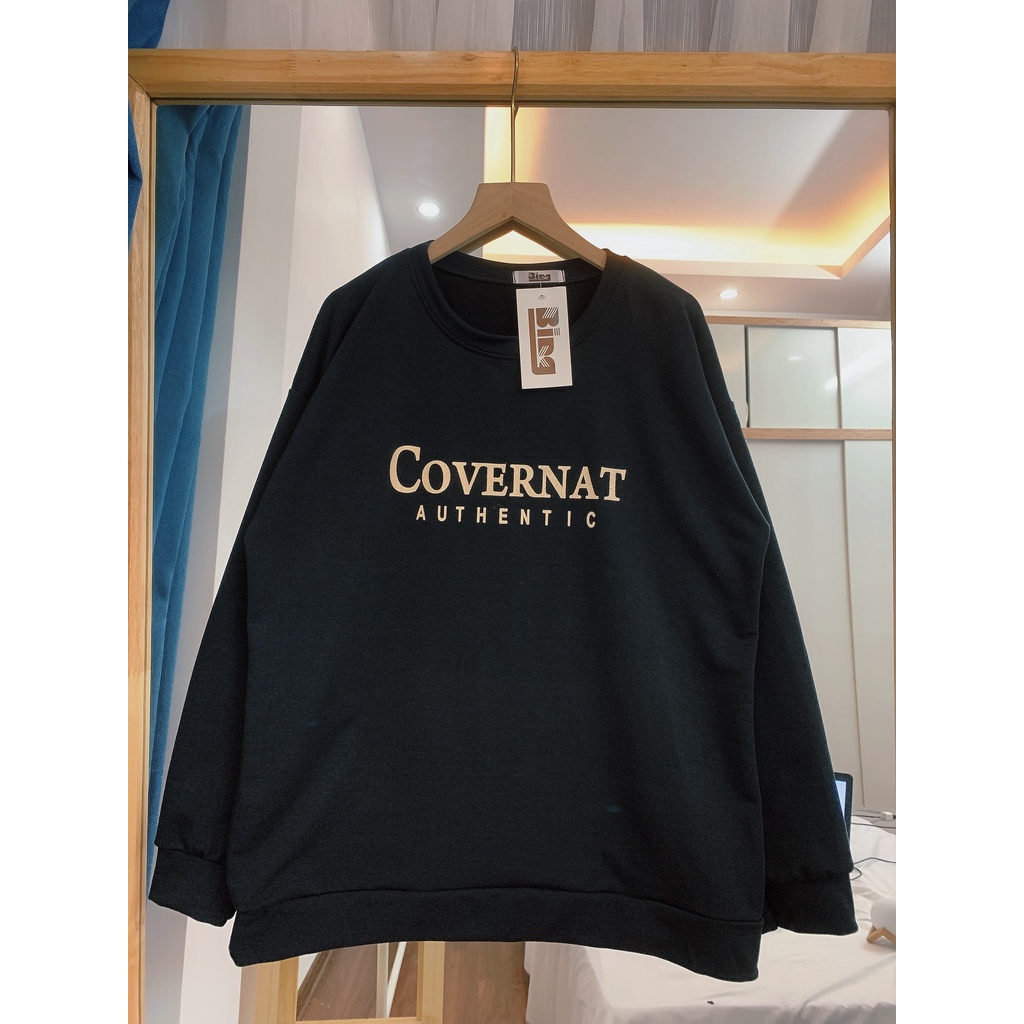 Áo nỉ sweater , áo nỉ converat dài tay form rộng Bingshop vải da cá cao cấp