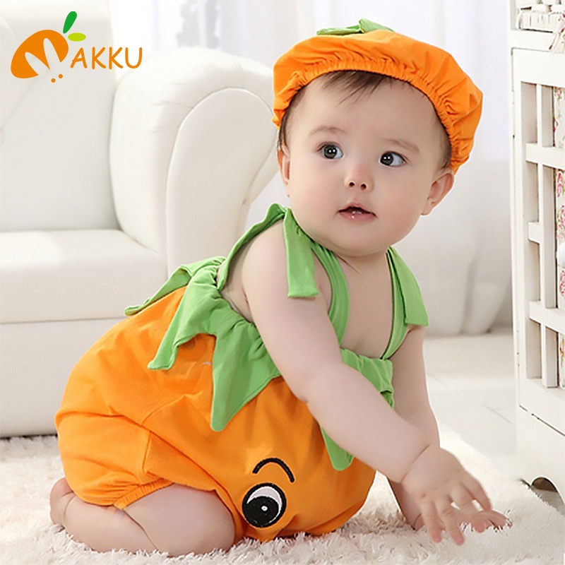 Romper cho bé trai bé gái trẻ em mới sinh Quần áo trẻ em dễ thương trang phục thời trang hoạt hình mùa hè Quần áo trẻ em AKKU