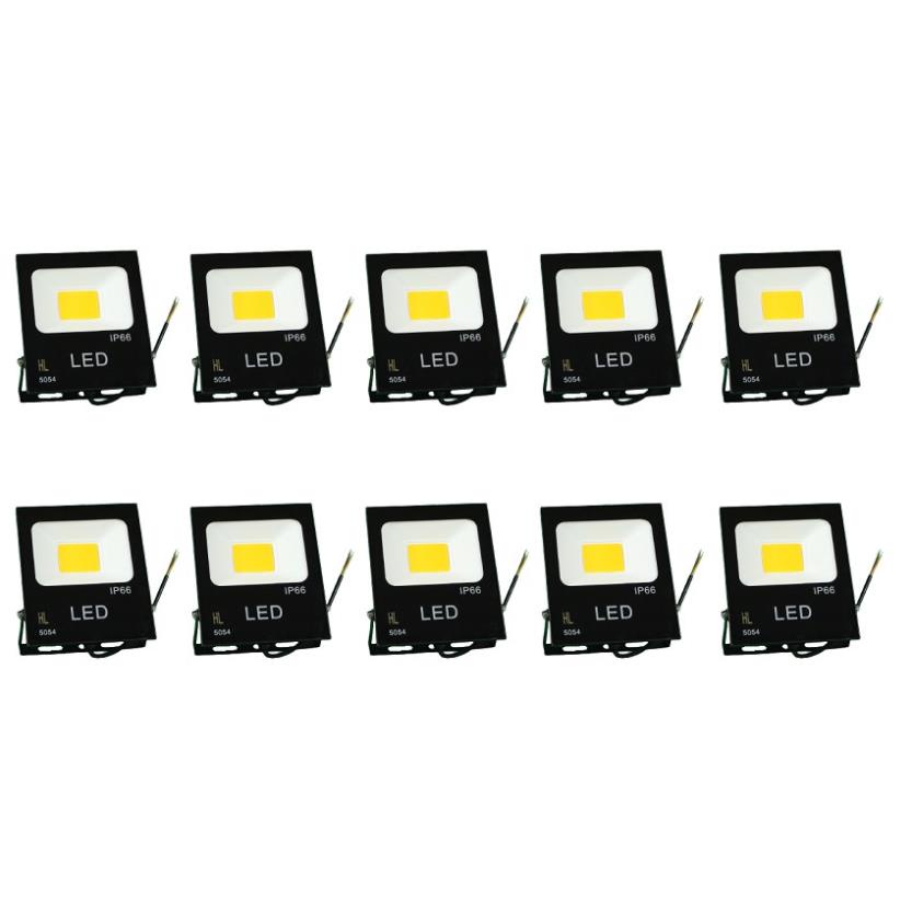 Combo 2 Đèn Led pha HL 30w đủ công suất, đèn sân vườn, đèn pha led giá rẻ