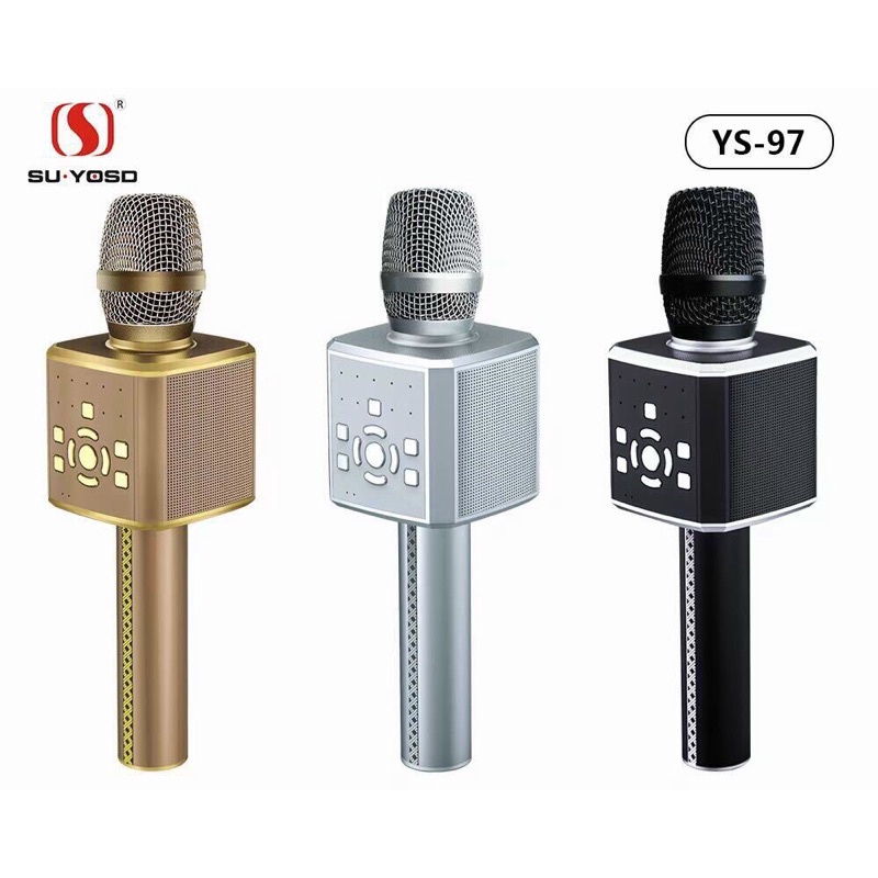 Micro Karaoke Bluetooth YS 97 cao cấp kèm clip test cực hay