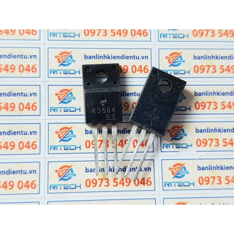 K3564 2SK3564 Mosfet Kênh N 900V 3A TO-220F