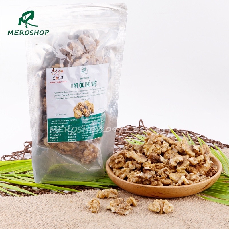 SALE 250GRAM NHÂN ÓC HÀ GIANG VỠ VỤN, sống chỉ dùng để làm sữa