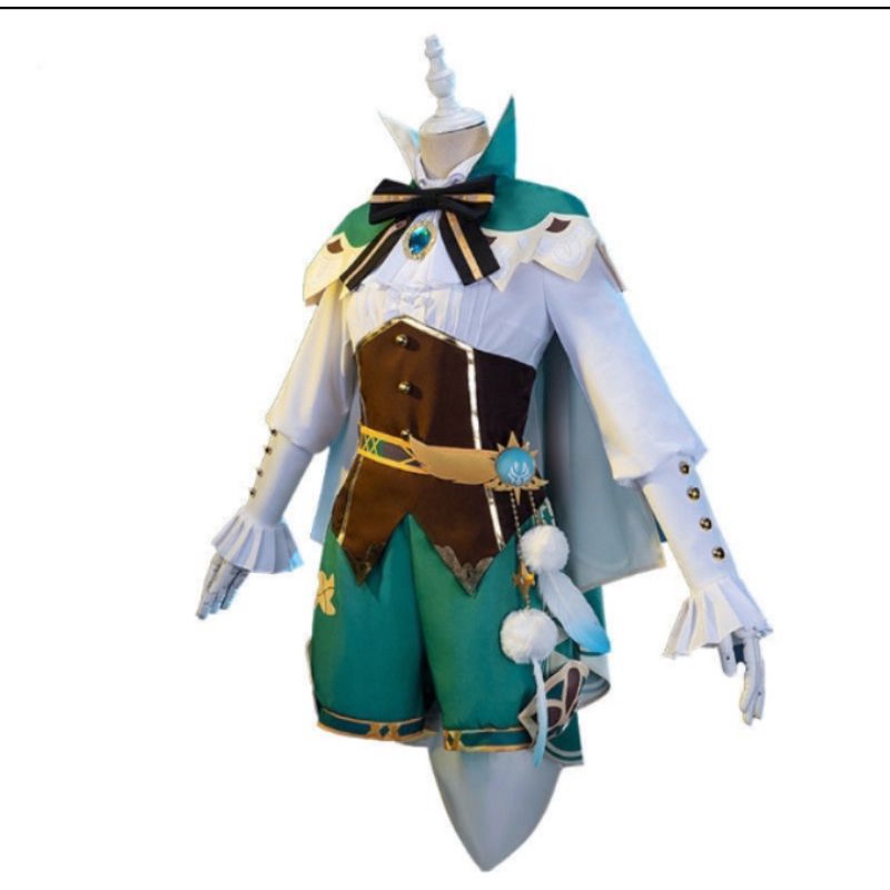 Set cosplay Venti Genshin Impact trang phục hoá trang cos nhân vật venti GI