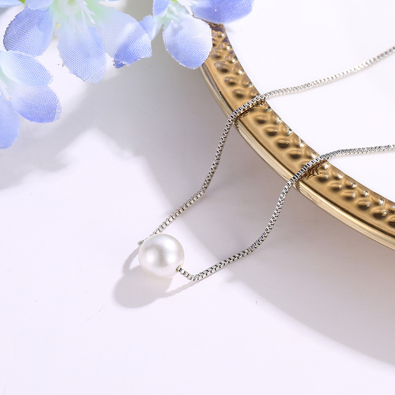 Thời trang Hàn Quốc Vòng cổ Ngọc trai Phụ nữ Màu vàng Màu bạc Món quà sinh nhật