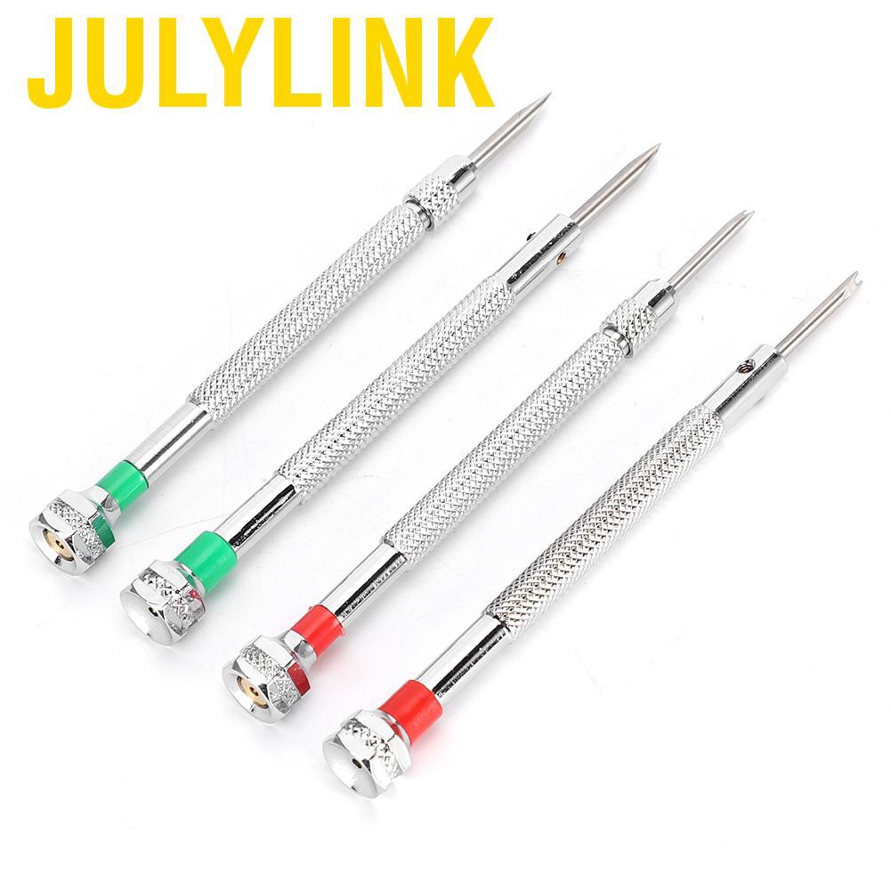 Bộ 4 Tua Vít Sửa Chữa Đồng Hồ Bằng Hợp Kim Thép