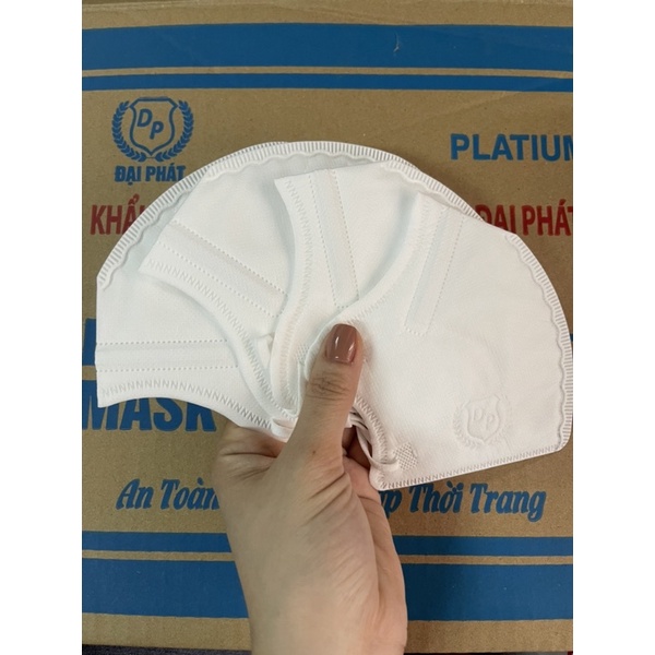 Combo 100 cái (10 hộp) khẩu trang 6D hàng chính hãng