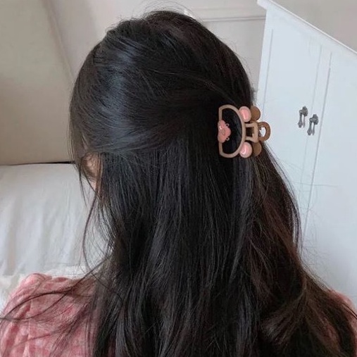 Kẹp tóc XIAODUOJIAJU kiểu dáng dễ thương tùy chọn cho bé gái