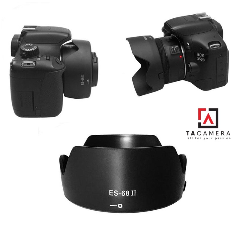 Lens hood (Loa che nắng) ES-68ii cho lens Canon 50 1.8 STM