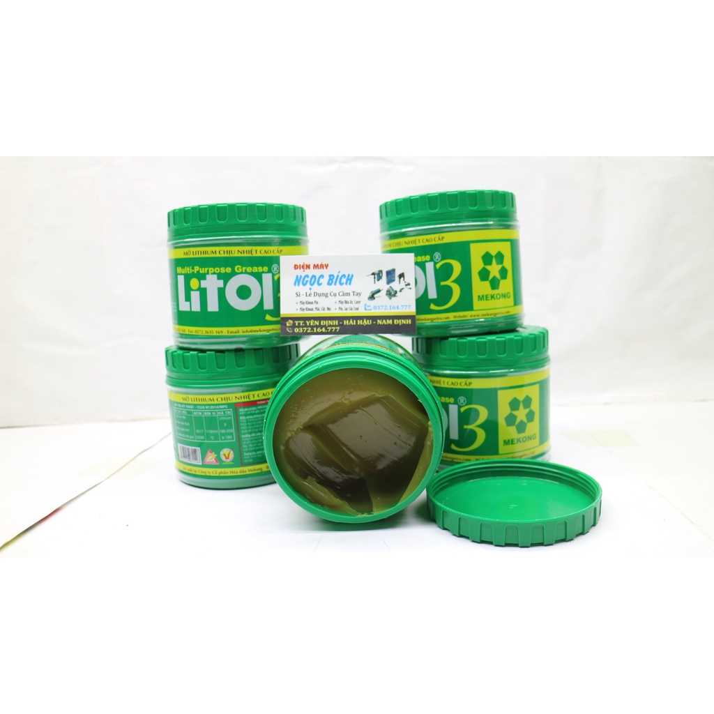 Mỡ bò chịu nhiệt Litol 400G mỡ chịu nhiệt cao cấp