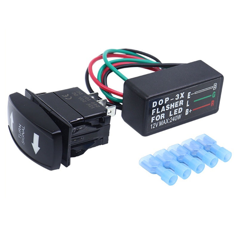 Rơ Le Tín Hiệu Đèn LED 3 Pin 12V Cho Xe Máy