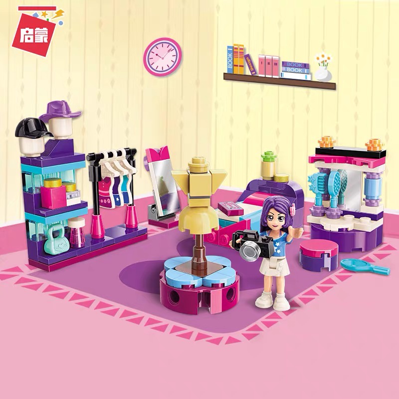 Bộ Đồ Chơi Lắp Ráp ed Friends Cho Bé Gái