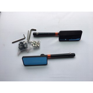 Gương chiếu hậu xe máy kiểu iphone Rizoma < giá 1 chiếc trái MÀu đen>
