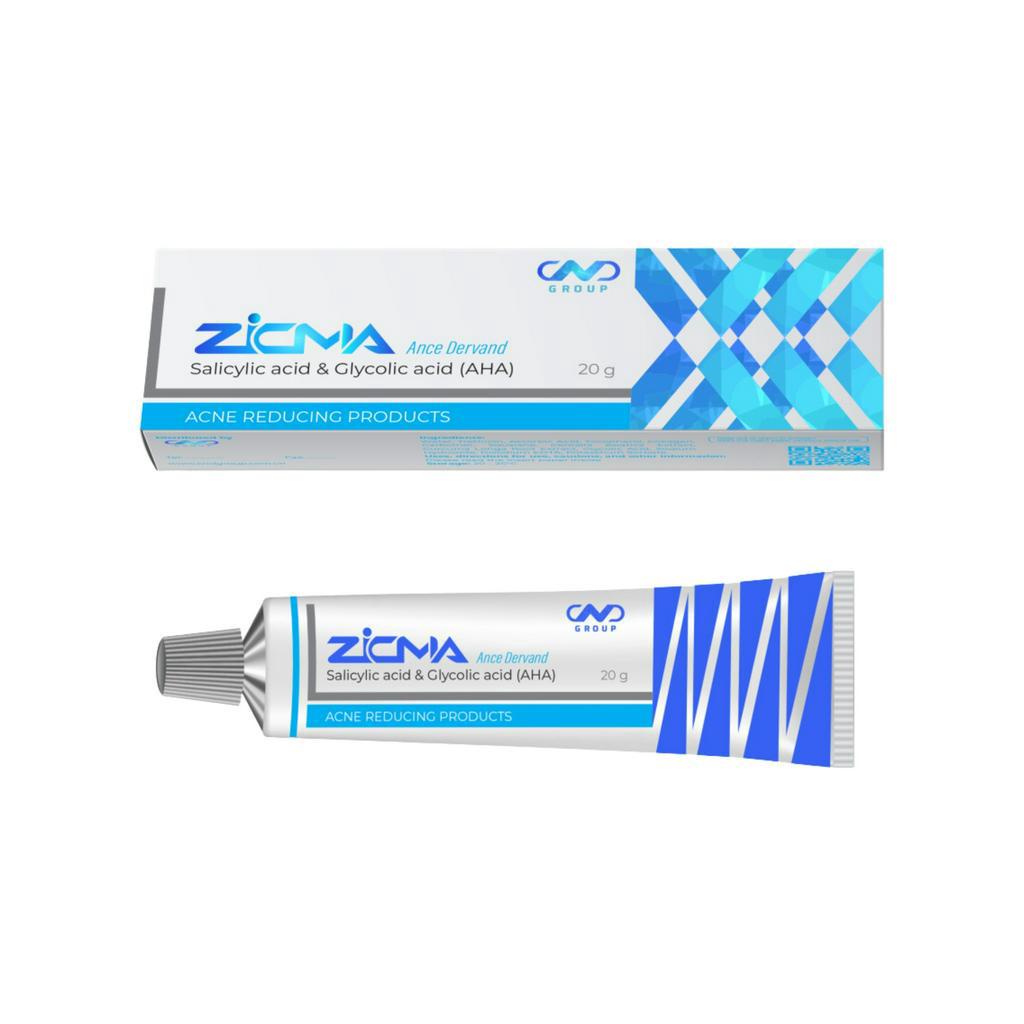 Gel Giảm Mụn Thâm Acne Dervand Zicma Mờ Sẹo, Sáng Da Khỏe Mạnh, Dưỡng Ẩm Dịu Nhẹ Làn Da Mịn Màng Hơn 20g - Balan Shop