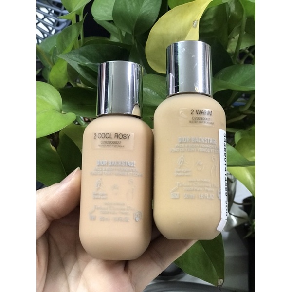 Kem nền DIOR Backstage Face & Boy Foundation 50ml  shop có 2Tone: 2 Warm & 2 Cool Rosy