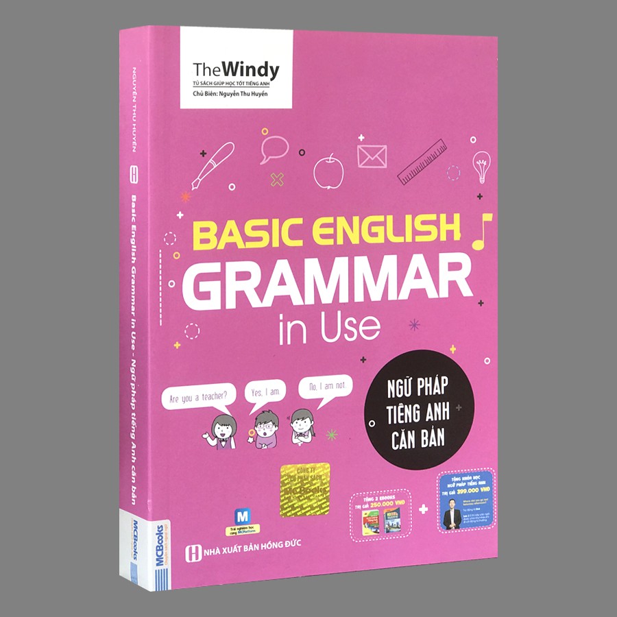 Sách - Basic English Grammar in Use - Ngữ pháp tiếng Anh căn bản (Bìa hồng)