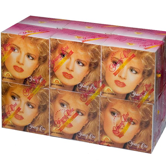 Combo nguyên lố 12 hộp kem cô gái tóc xù 4.5gr x 12 hộp Thái Lan