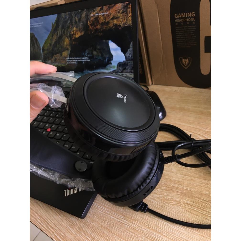 Tai nghe chụp tai gaming Nubwo N1U có dây, mic, giắc cắm USB 7.1 - Dành cho máy tính, game thủ. Mẫu mới năm 2022