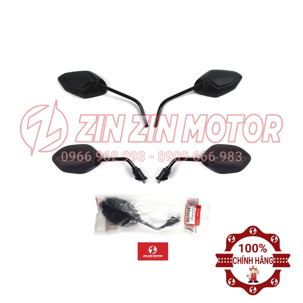 Kính Chiếu Hậu Vario 150 K59 K59J, Vario 125 K60 K60R 2015 - 2021 Chính Hãng Honda Indonesia